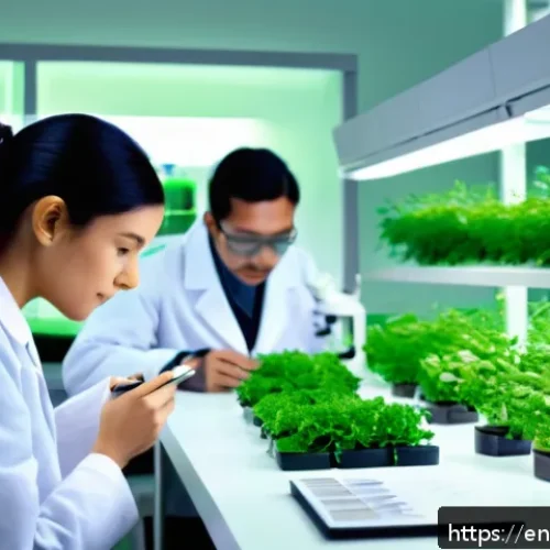 Home 33 자연 처방 제도에 대한 정부 정책 - A modern research laboratory scene focusing on herbal and alternative medicine studies: scientists i...
